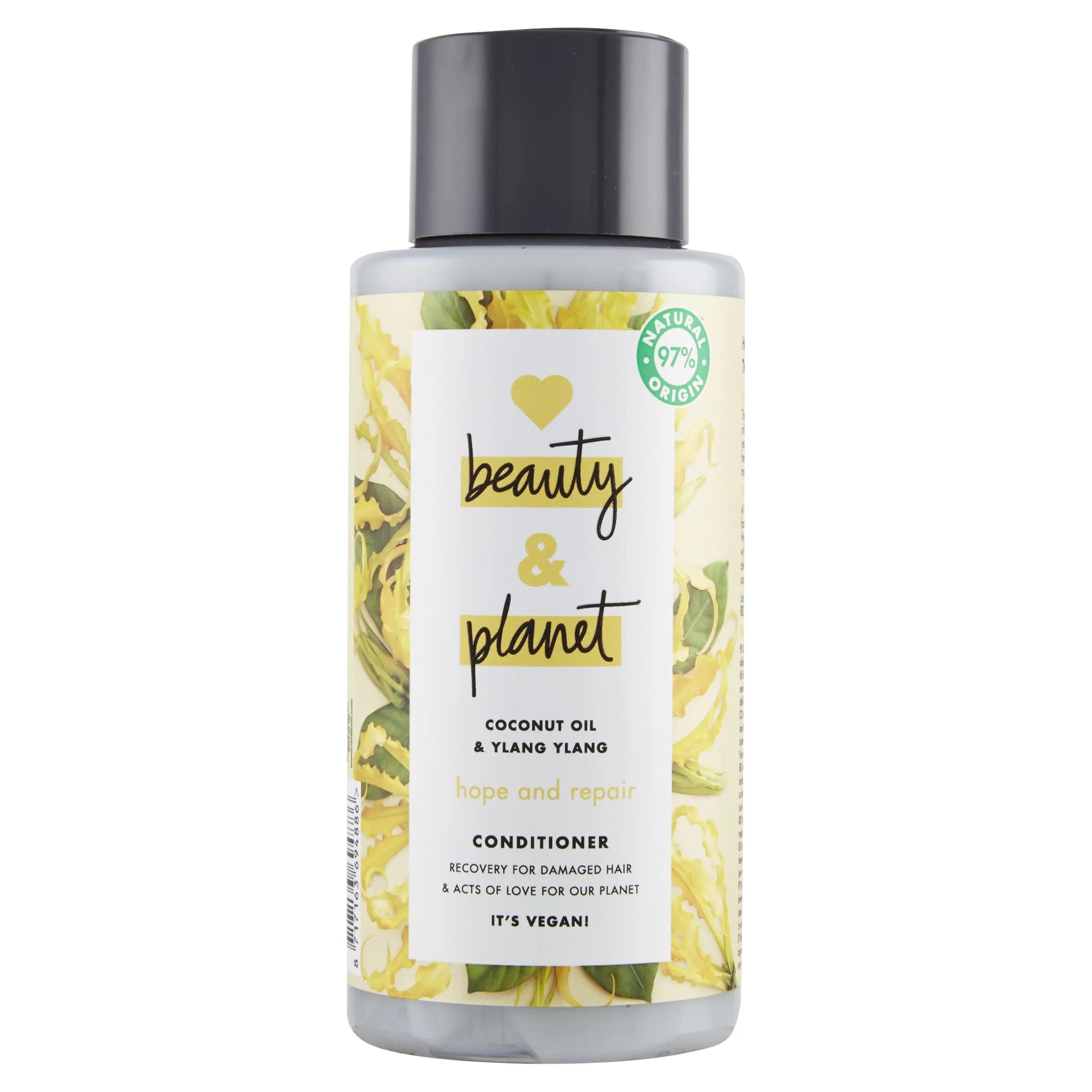 Love Beauty and Planet Olio di cocco e fiore di Ylang Ylang Balsamo Ristrutturante Per Capelli 400 ml