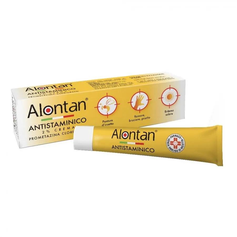 Alontan Antistaminico 2% Crema Uso Topico 30 g