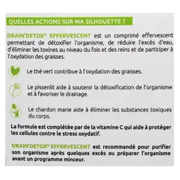 Eafit Drain' Détox Effervescent 30 comprimés