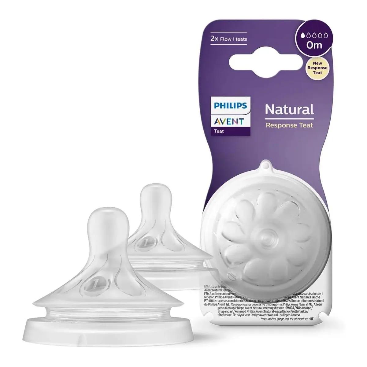 Avent Tettarella Natural Prime Poppate 3,0 da 0 Mesi  2 Pezzi