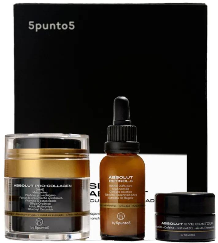 5punto5 Absolut Pro-Collagen 50 ml + Retinol.3 30 ml + Eye Contour 15 ml