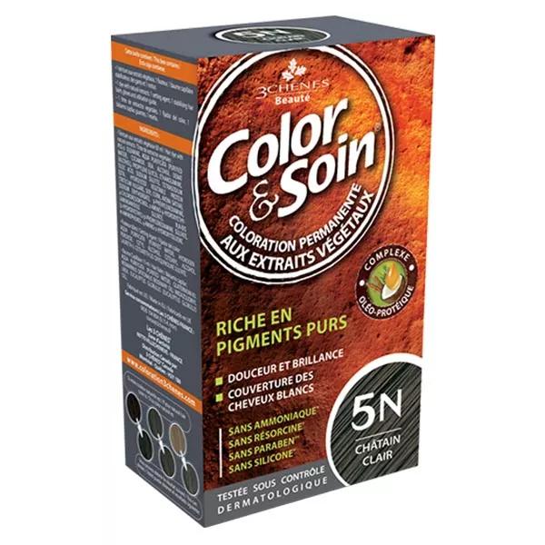 Les 3 Chênes  Color & Soin Light Chestnut 5N 
