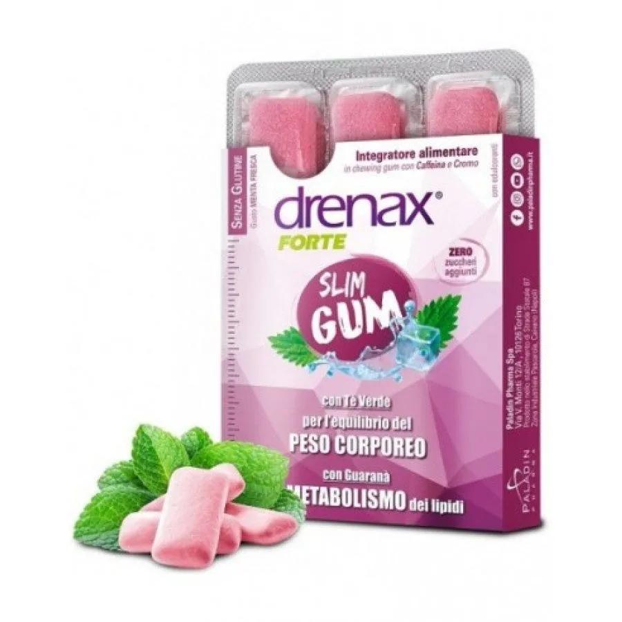 Drenax Forte Slim Integratore Dimagrante 9 gum