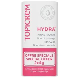 Topicrem Hydra+ Lip Balm 2 units