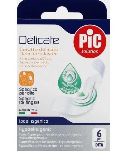 Pic Delicate Cerotto Dita Antibatterico 6 Pezzi