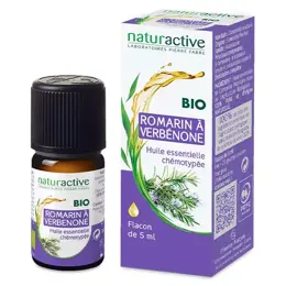 Naturactive Huile Essentielle Bio Romarin à Verbénone 5ml