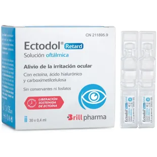 Ectodol Retard Solución Oftálmica 30x0,4 ml