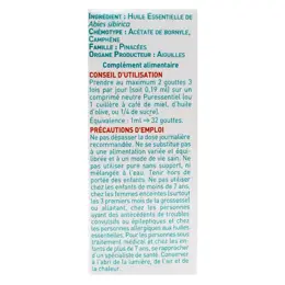 Puressentiel Huile Essentielle Sapin de Sibérie Bio 10ml