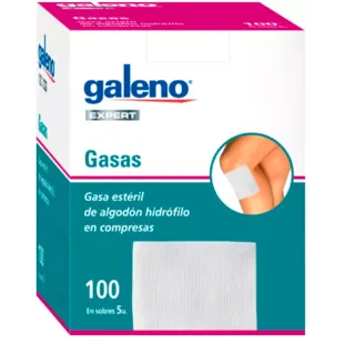 Galeno Expert Gaze Estéril de Algodão 100 unidades