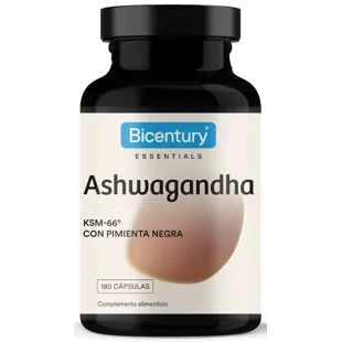 Bicentury Ashwagandha 625mg with Black Pepper 180 Capsules