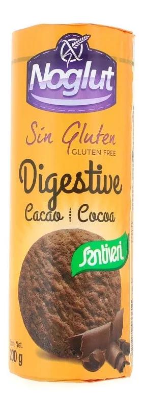 Biscuits Digestive Cocoa Gluten-free Santiveri Noglut 200gr