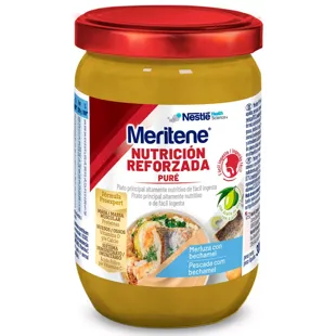 Meritene Purê de Pescada Reforçada com Bechamel 300 gr