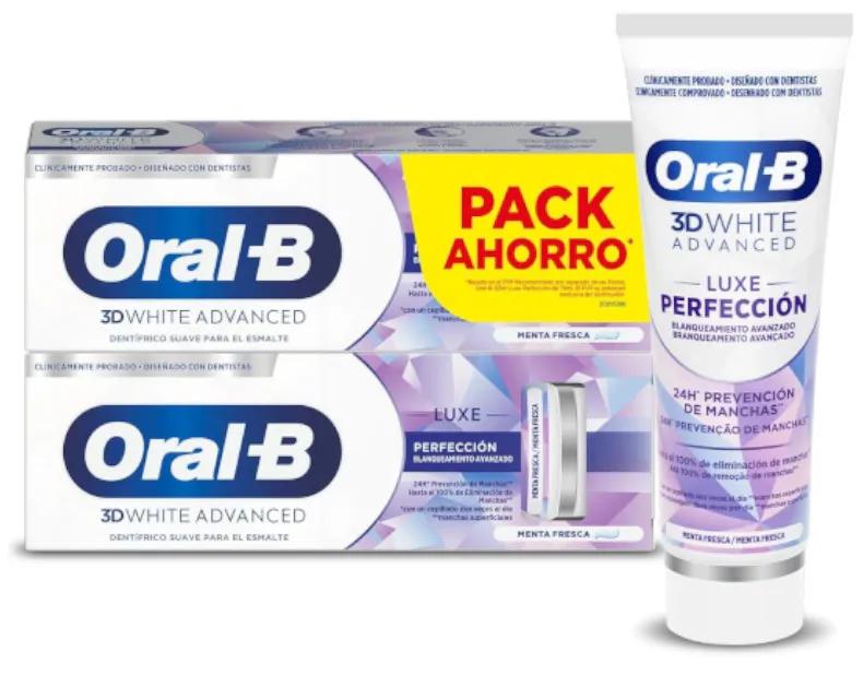 Dentifricio Oral-B 3D White Luxe Perfection 2x75 ml