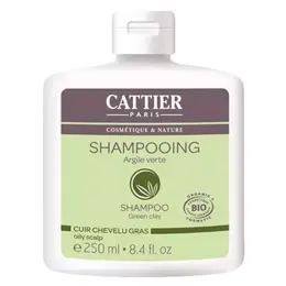 Cattier Shampoing Argile Verte Bio 250ml