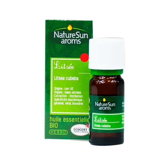 NatureSun Aroms Organic Litsee Essential Oil 10ml 