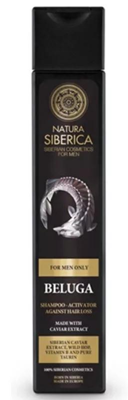 Natura Siberica Men Champú Activo Anticaída Hombre Beluga 250 ml