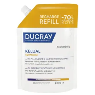 Ducray Kelual Squanorm Dry Dandruff Shampoo Refill 400ml