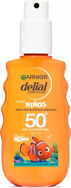 Garnier Delial Nemo Protector Eco-Ontworpen Kinderen SPF50 Spray 150 ml