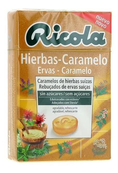 Ricola Caramelos Sin Azucar Sabor Hierbas - Caramelo 50 gr