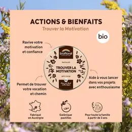 Biofloral Trouver La Motivation Pastilles Bio Pastilles Emotion 50 Gr