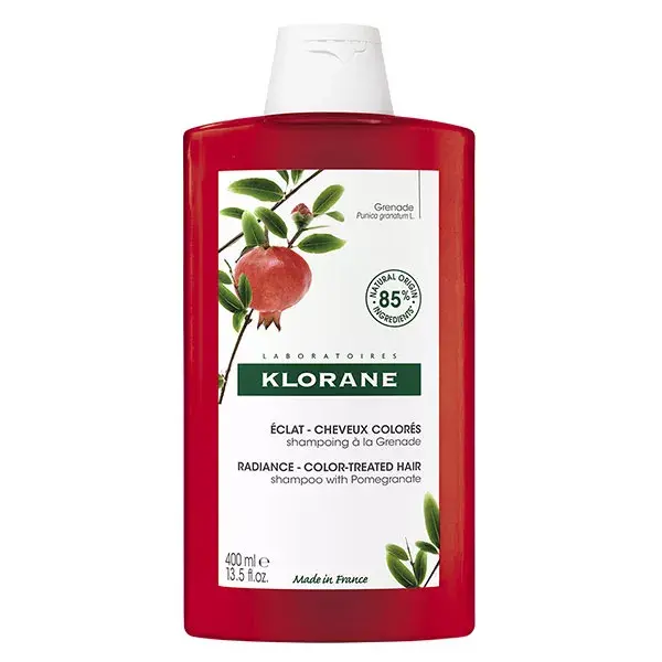 Klorane Pomegranate Shine Shampoo for Colored Hair 400ml