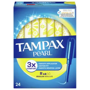 Tampax Pearl Regular Tampons 24 pcs