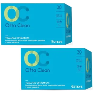 Toalhetes Oftalmológicos Oftaclean 2x30 unidades