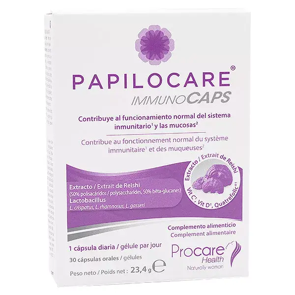 Procare Health Papilocare Immunocaps 30 gélules