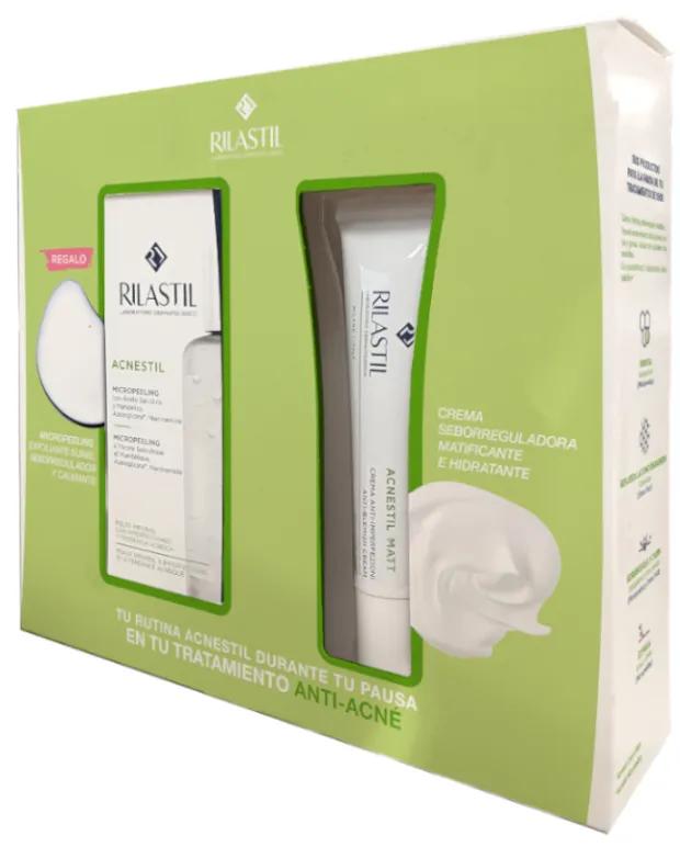 Rilastil Acnestil Matt 40 ml + GIFT Micropeeling Exfoliant 100 ml