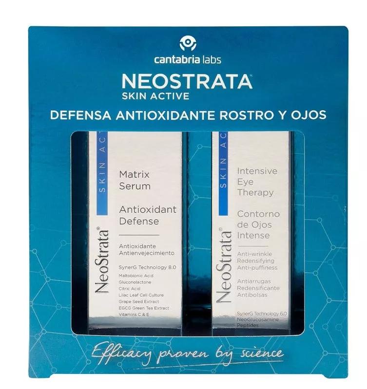 Neostrata Pack Sérum Antioxidante Antienvejecimiento 30ml + Contorno Olhos Intense 15ml