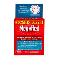 MegaRed Omega 3 Aceite de Krill 40 Cápsulas  500 mg