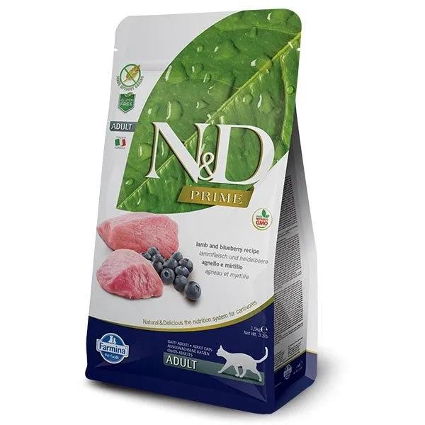 Farmina N&D Prime Agnello E Mirtillo Gatti Adulti Sacco 300G