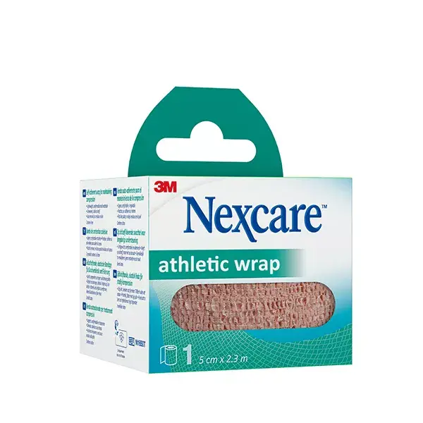 Nexcare™ Bande De Maintien Cohésive Athlétique Beige 5 Cm X 2,3M