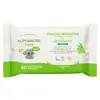 Alphanova Bébé Lingettes Huile Olive et Aloe Sans Parfum Biodégradable Bio 60 unités