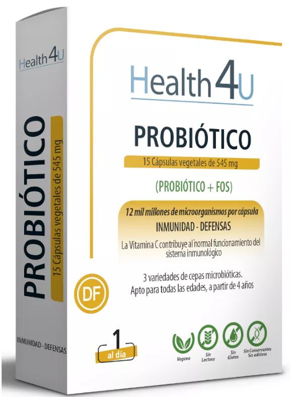 H4U Probiótico 545 Mg 15 Cápsulas Vegetales