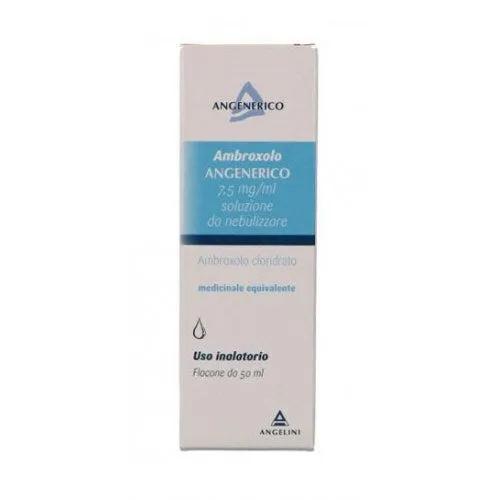 Ambroxolo Angenerico 7, 5 mg/ml Ambroxolo Soluzione da Nebulizzare Flacone 50 ml