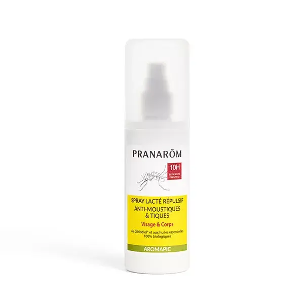 Pranarom Aromapic Spray Lacte Anti-Moustiques Spray 100 Ml