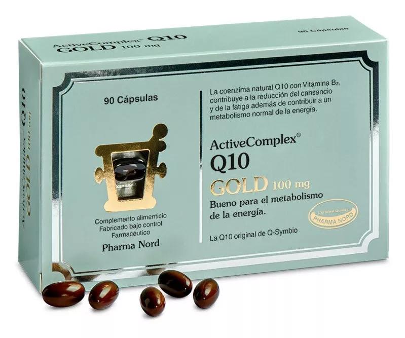 Activecomplex Q10 Goud 100mg 90 Capsules Pharmanord