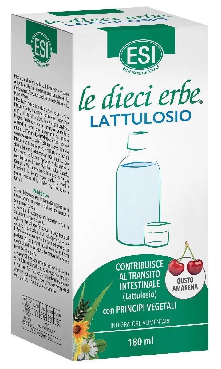 Esi Le Dieci Erbe Lattulosio Integratore Benessere Intestinale 180 ml