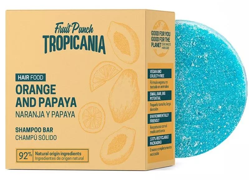 Tropicania Champú Sólido Papaya y Naranja 50 gr