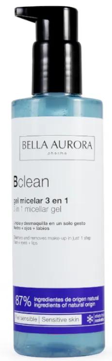 Bella Aurora Bclean Gel Micellaire 3 en 1 200 ml