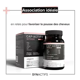 Aragan - Synactifs - Capactifs® Absolu - Cheveux & Ongles - Kératine - 180 gélules