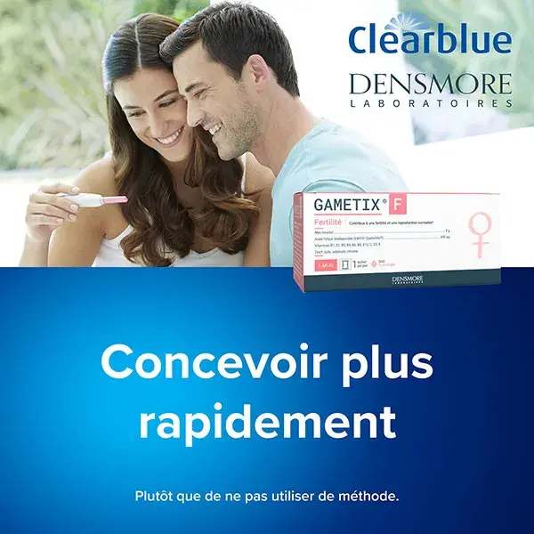 Densmore Gametix F et Clearblue Test d'Ovulation digital Fertilité, Conception, Grossesse 