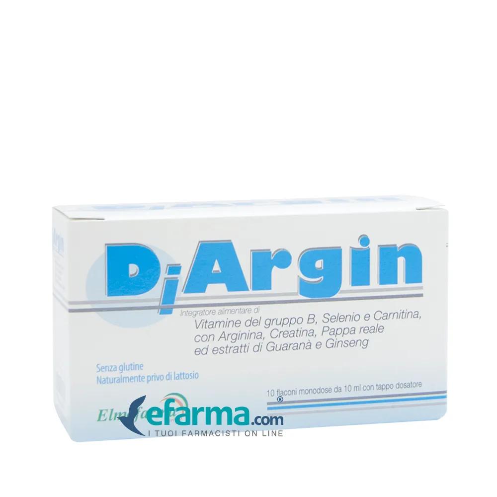 Diargin Integratore Energetico Tonico 10 Flaconcini 10 ml