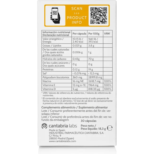 Heliocare 360º D Plus 30 Capsules