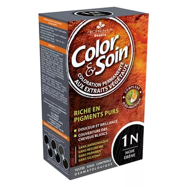 Les 3 Chênes  Color & Soin  Ebony Black 1N