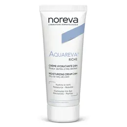 Noreva Aquareva Crème Hydratante 24H Texture Riche 40ml