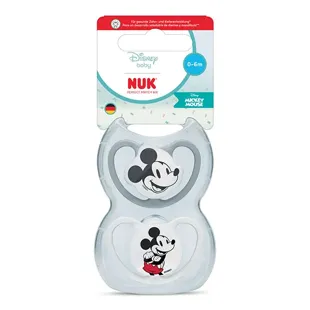 Nuk Ciuccio Space Silicone +0m Mickey Lotto di 2