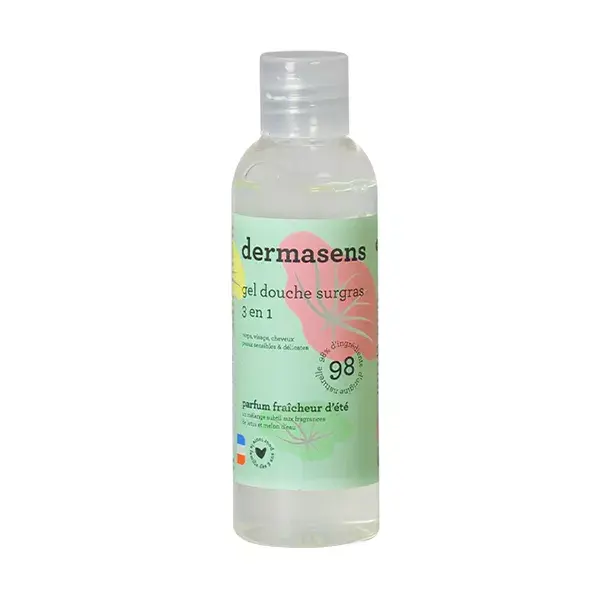 Dermasens Gel Douche surgras 3 en 1 Fraicheur d'été 100 mL