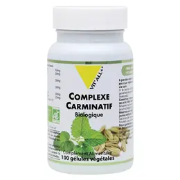 Vit'all+ COMPLEXE CARMINATIF BIO 100 gélules végétales